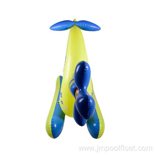 ODM Inflatable helicopter water Summer Swimming Pool Float